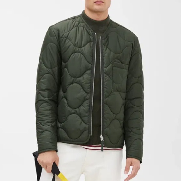 Arket Quilted Men’s Liner Jacket Insulation Layer, Size Eu 46/ Us S